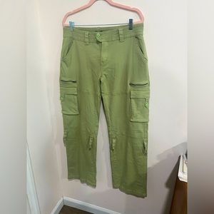 Green cargo pants